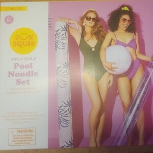 Inflatable Pool Noodle Set - Purple